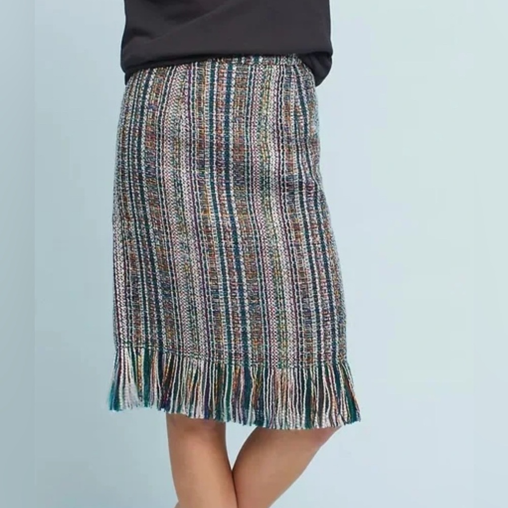 Anthropologie Maeve Stylish Multicolor Skirt